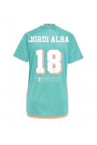 Inter Miami Jordi Alba #18 Fotballdrakt Tredje Klær Dame 2024-25 Korte ermer